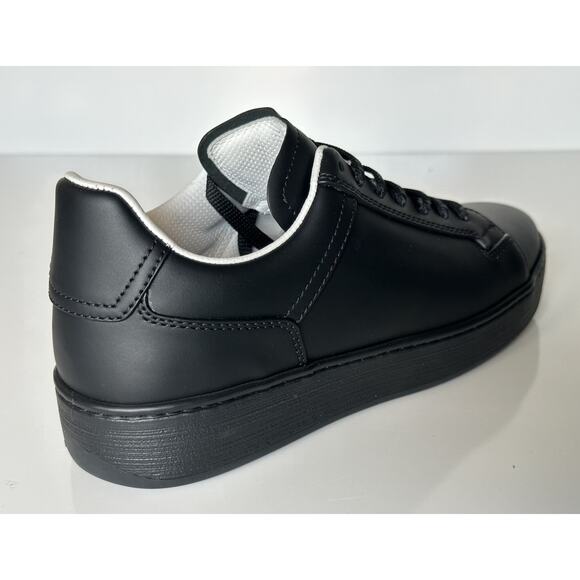 NIB $690 Bottega Veneta Men\'s Calf Leather Black Sneakers 7.5 US (40.5) 578298 main image 12